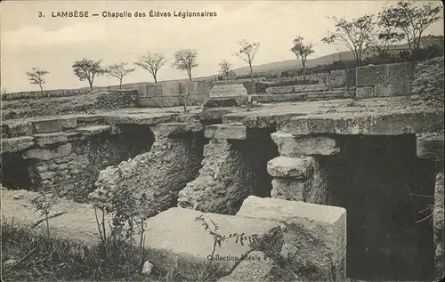 Lambese Chapelle Eleves Legionnaires