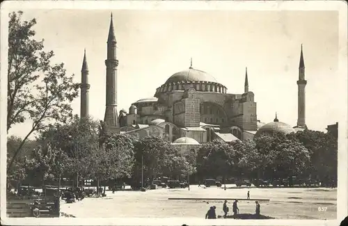 Constantinople Hagia Sophia Moschee