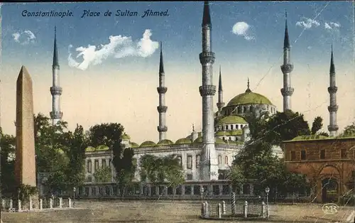 Constantinople Place Sultan Ahmed