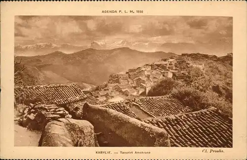 Kabylie Taourirt Amokrane