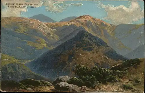 Riesengebirge Ziegenruecken Geiergucke Silberkamm Koppe