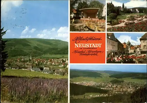 Neustadt Schwarzwald Hoehenluftkurort Kneippbad Kuranlagen