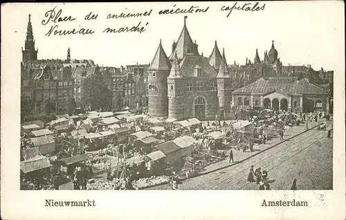 Amsterdam Nieuwmarkt  Kat. Amsterdam