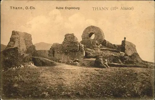 Thann Haut Rhin Elsass Ruine Engelsburg / Thann /Arrond. de Thann