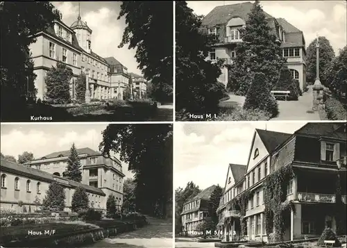 Bad Gottleuba-Berggiesshuebel Klinik Sanatorium / Bad Gottleuba-Berggiesshuebel /Saechsische Schweiz-Osterzgebirge LKR