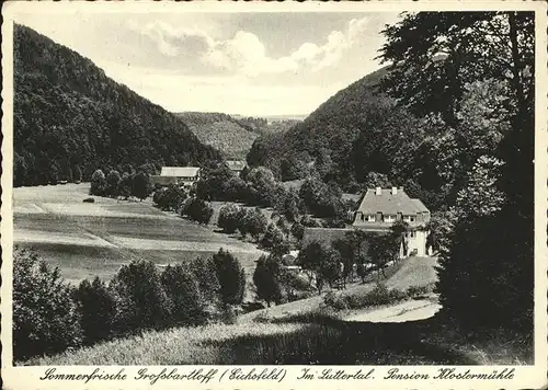 Grossbartloff Luttertal Pension Klostermuehle / Grossbartloff /Eichsfeld LKR