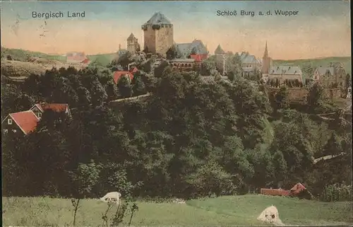 Bergisches Land Schloss Burg Wupper 