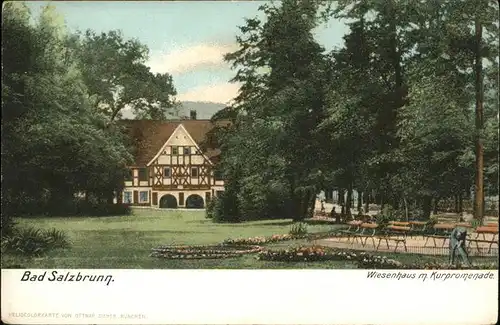 Bad Salzbrunn Wiesenhaus Kurpromenade