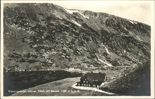 Riesengebirge kleiner Teich Baude