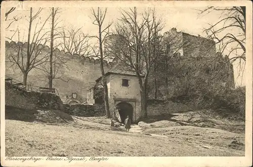 Kynast Riesengebirge Ruine Burgtor