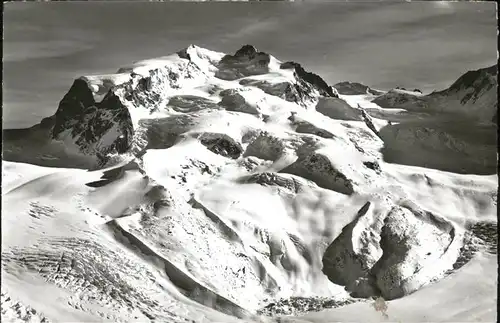 wz38859 Zermatt VS Monte Rosa Kategorie. Zermatt Alte Ansichtskarten