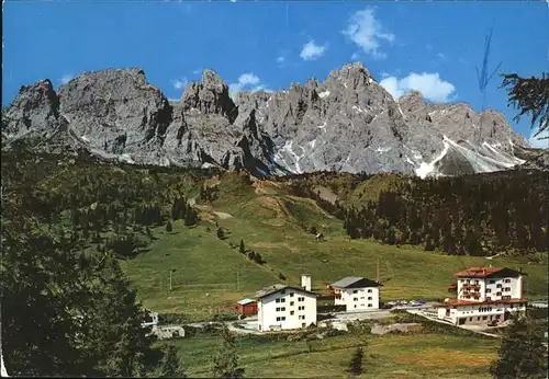 Passo Monte Croce Comelico Rotwand Spitze Neunerkofel