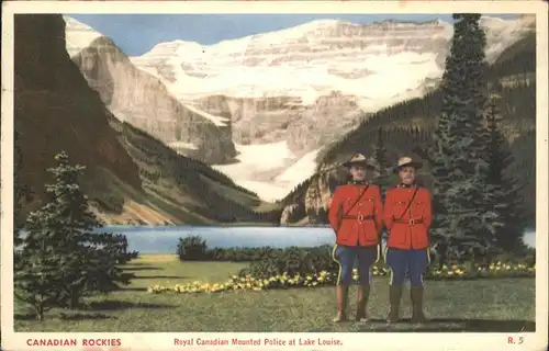 Kanada Canadian Rockies Royal Police Lake Louise