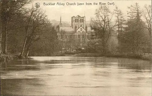 Buckfastleigh Buckfast Abbey Church River Dart