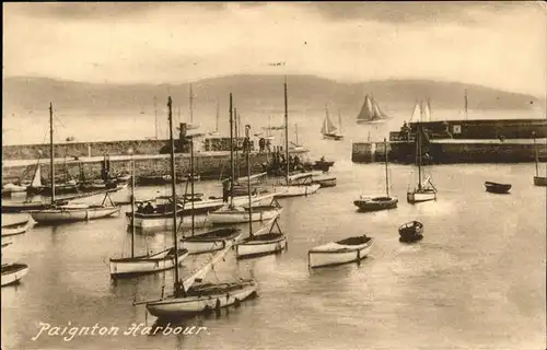 Paignton Harbour Schiffe