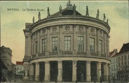 Anvers Antwerpen Theatre Royal Feldpost Kat. 