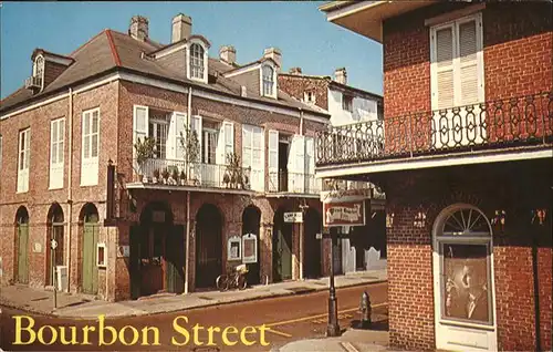 New Orleans Louisiana Bourbon Street / New Orleans /