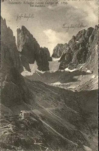 Dolomiti Rifugio Sasso Lungo Val Gardena