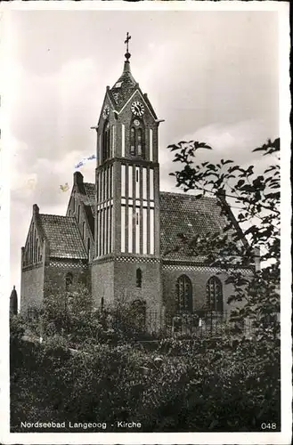 langegeoog Kirche Kat. Wittmund