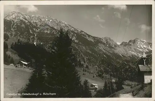 Nebelhorn Entschenkopf Gaisalpe