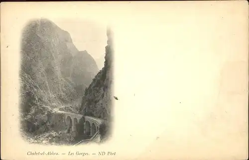 Chabet el Abkra Les Gorges Schlucht