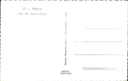 Tipasa Vue de Sainte Salsa
