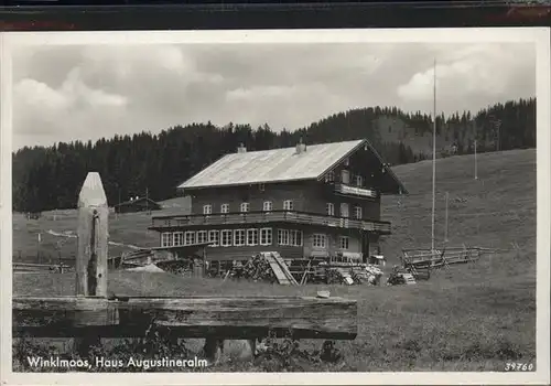 Reit Winkl Winklmoos Haus Augustineralm / Reit im Winkl /Traunstein LKR