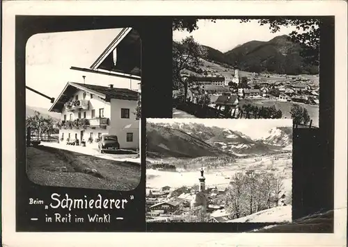 Reit Winkl Schmiederer / Reit im Winkl /Traunstein LKR