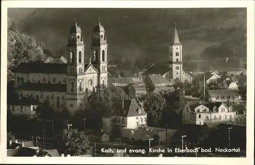 Eberbach Neckar Kath. evang. Kirche