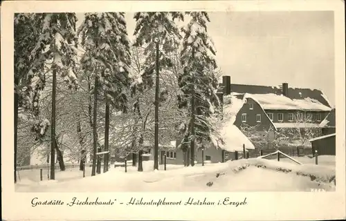 Holzhau Rechenberg-Bienenmuehle Fischerbaude / Rechenberg-Bienenmuehle /Mittelsachsen LKR