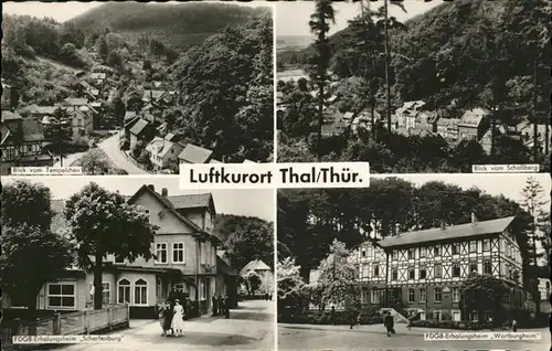 Thal Ruhla Erholungsheim Scharfenburg Wartburgheim / Ruhla /Wartburgkreis LKR