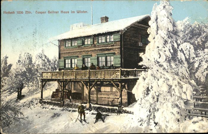 Hocheck Niederoesterreich Caspar Geitner Haus Winter