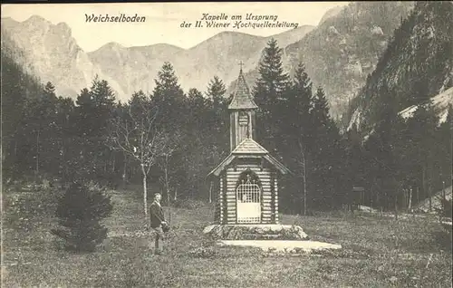 Weichselboden Kapelle Ursprung II Wiener Hochquellenleitung