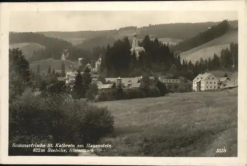 St Kathrein Sommerfrische Hauenstein / St Kathrein am Offenegg Steiermark /Weiz