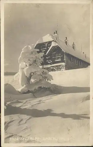 Stubalpe Gaberl Haus Winter