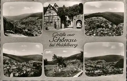 Schoenau Odenwald  / Schoenau /Heidelberg Stadtkreis