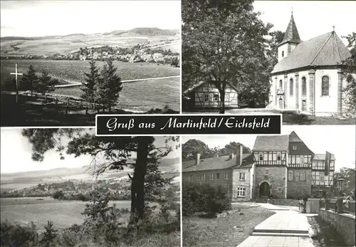 Martinfeld Kirche Kreuz / Schimberg /Eichsfeld LKR