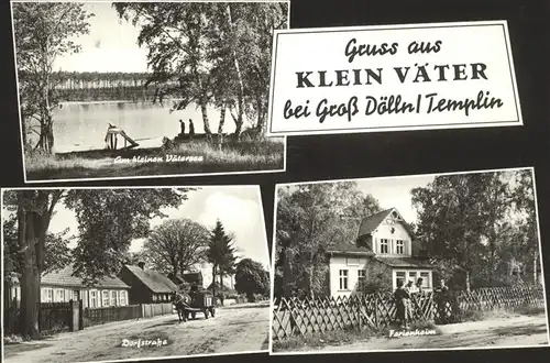 Klein Vaeter Kleiner Vaetersee Ferienheim Dorfstrasse / Templin /Uckermark LKR