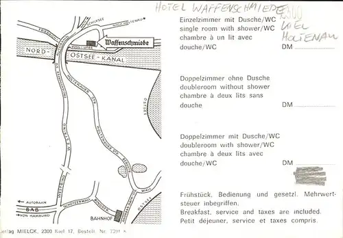 Holtenau Kiel Hotel Waffenschmiede / Kiel /Kiel Stadtkreis