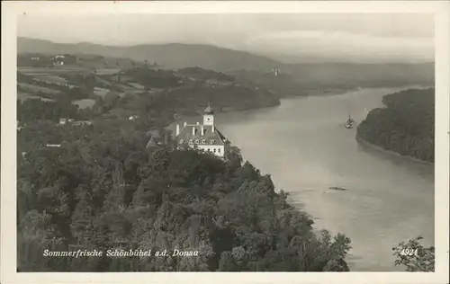 Schoenbuehl Donau Donau Flugaufnahme