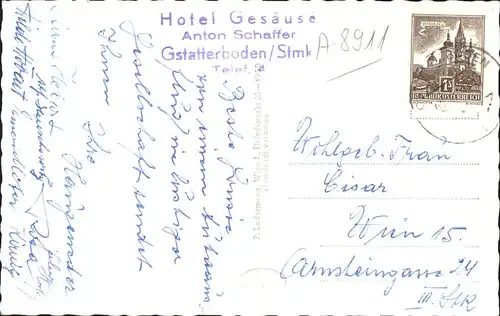 Gesaeuse Hotel Gesaeuse Reichenstein /  /