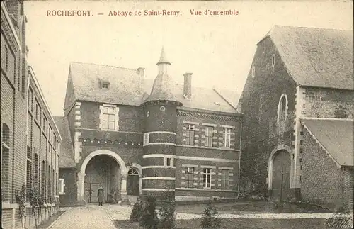 Rochefort Namur Wallonie Abbaye de Saint-Remy Vue d'ensemble /  /