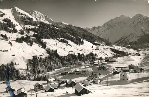 Kleinwalsertal Hirschegg Nebenwasser Kuhgehren Hammerspitze