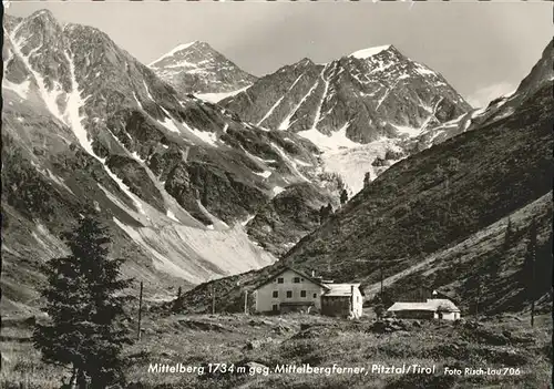 Mittelberg Kleinwalsertal Mittelbergferner Pitztal 