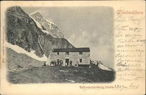 Wiesbachhorn Schwarzenberg Huette