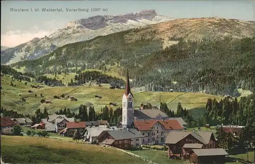 Riezlern Kleinwalsertal Vorarlberg