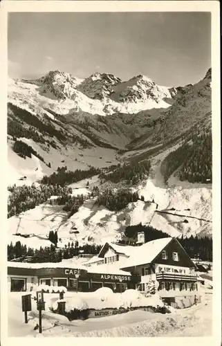 Mittelberg Kleinwalsertal Berghotel Alpenrose