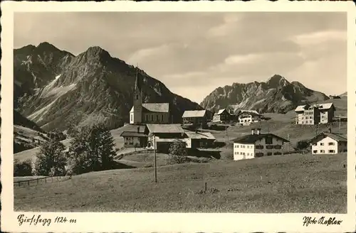wz55774 Hirschegg Kleinwalsertal Vorarlberg  Kategorie. Mittelberg Alte Ansichtskarten