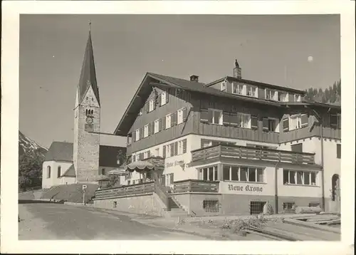 Mittelberg Kleinwalsertal Gasthof Pension Neue Krone