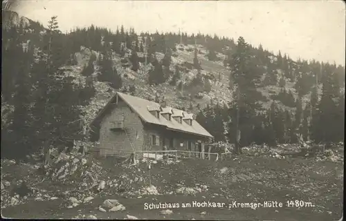 Hochkaar Schutzhaus Kremser Huette